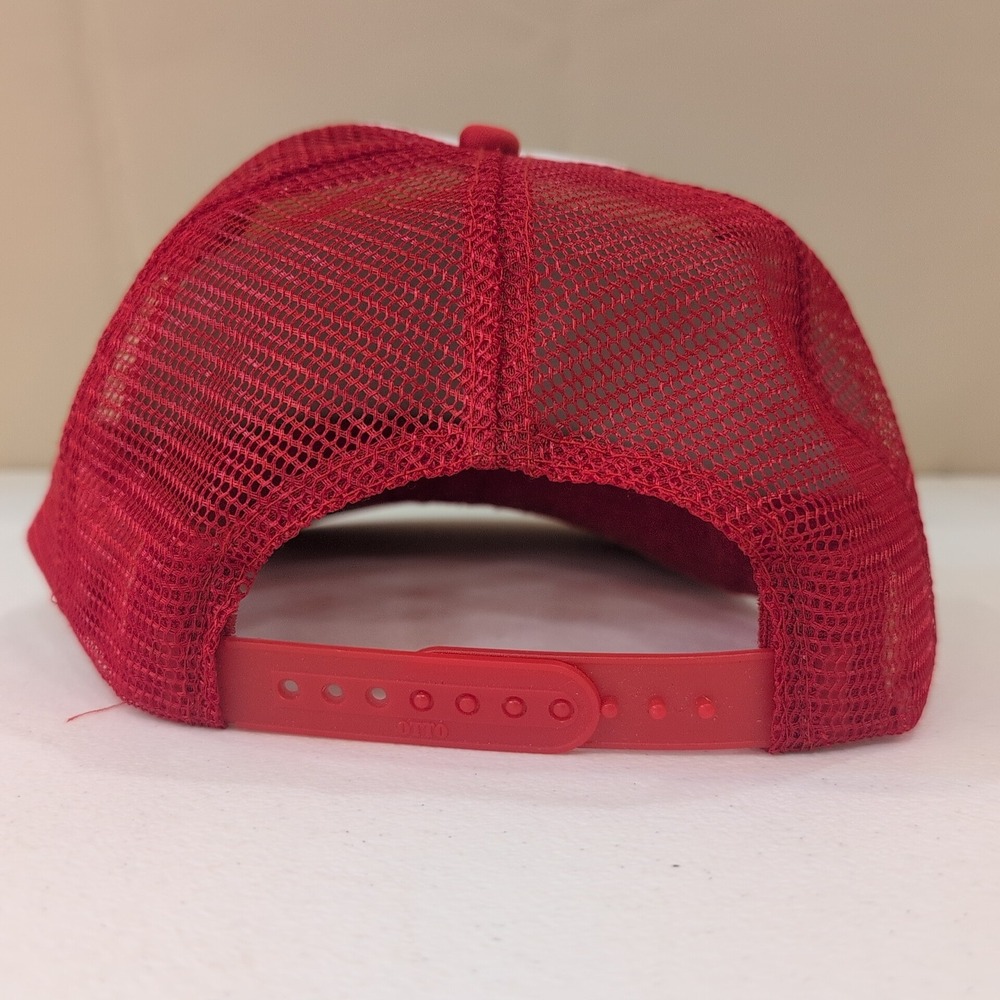 Holey Moley ABC TV Show Trucker Hat Red White Otto Collection Cap RARE! - Picture 3 of 5